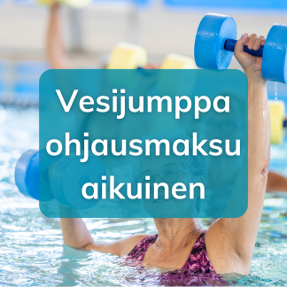 Vesijumppa ohjausmaksu aikuinen