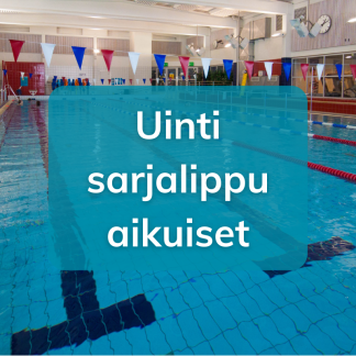Uinti sarjalippu aikuiset